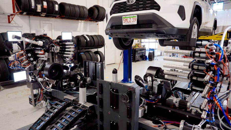 AI robot changes your tires and balances them too Cairns Accountant